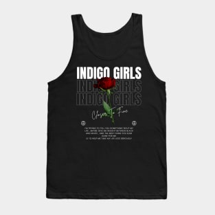 Indigo Girls // Flower Tank Top